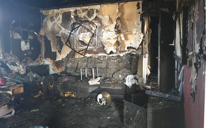 Taranaki mother and son escape unscathed from electric blanket fire