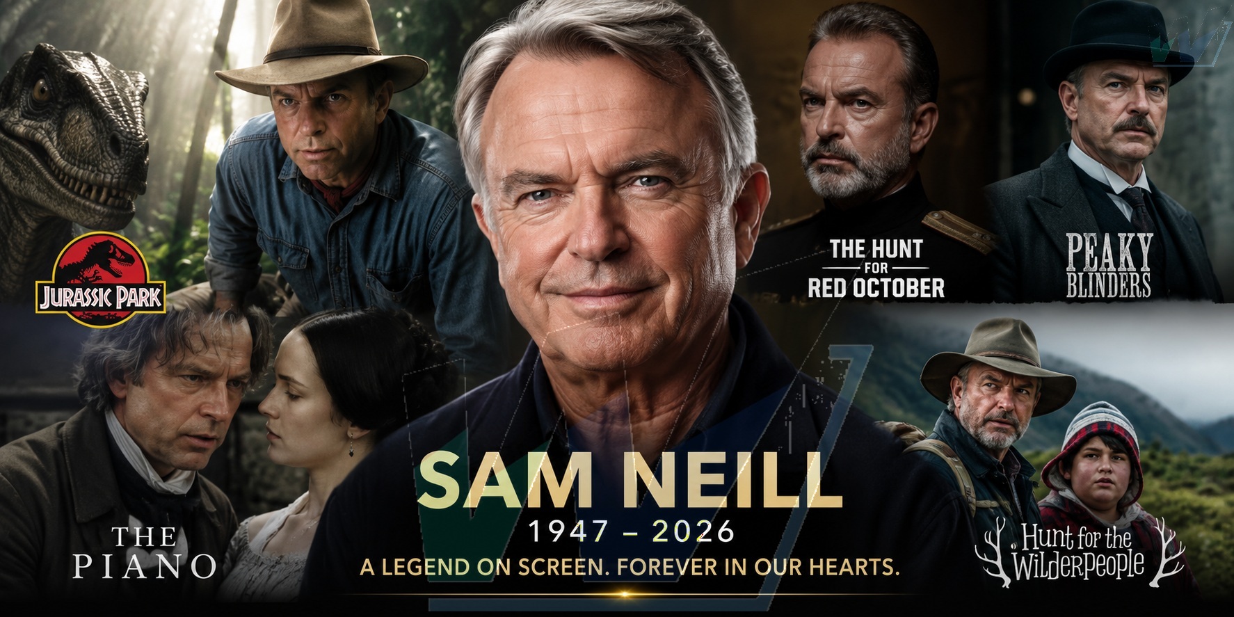 SAM NEILL (1947–2026) 'Jurassic Park' Legend Sam Neill Dies at 78, Leaving Behind a Cinematic Legacy That Spanned Five Decades