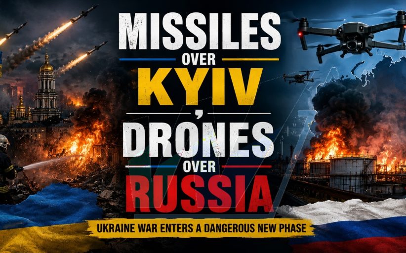 Missiles Over Kyiv, Drones Over Russia: Ukraine War Enters a Dangerous New Phase