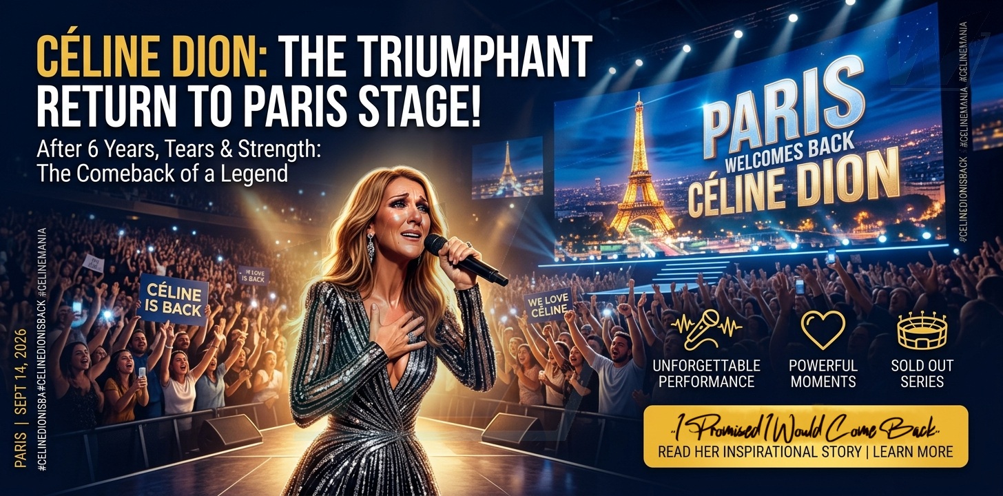 Céline Dion Is Back: Tears, Triumph and a Paris Stage Six Years Later