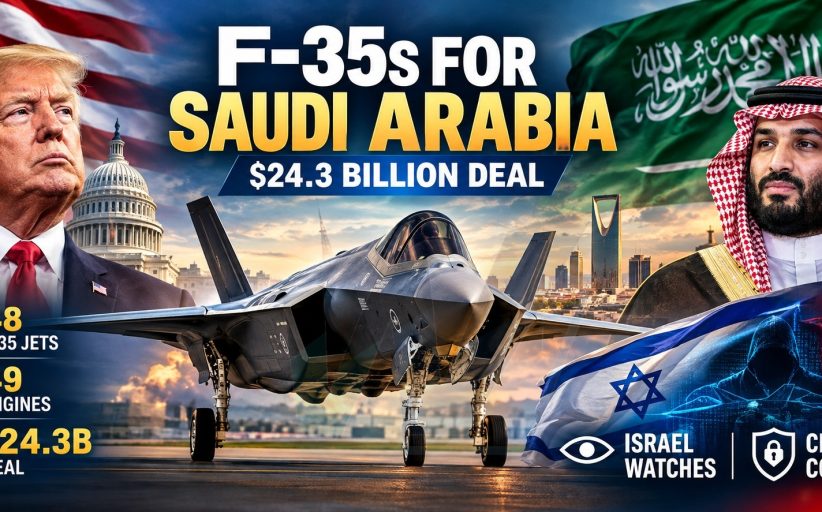U.S. Clears $24.3 Billion F-35 Sale to Saudi Arabia, and Opens a New Middle East Power Equation