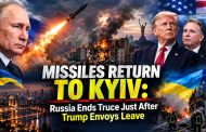 Missiles Return to Kyiv, Just as Diplomacy Leaves