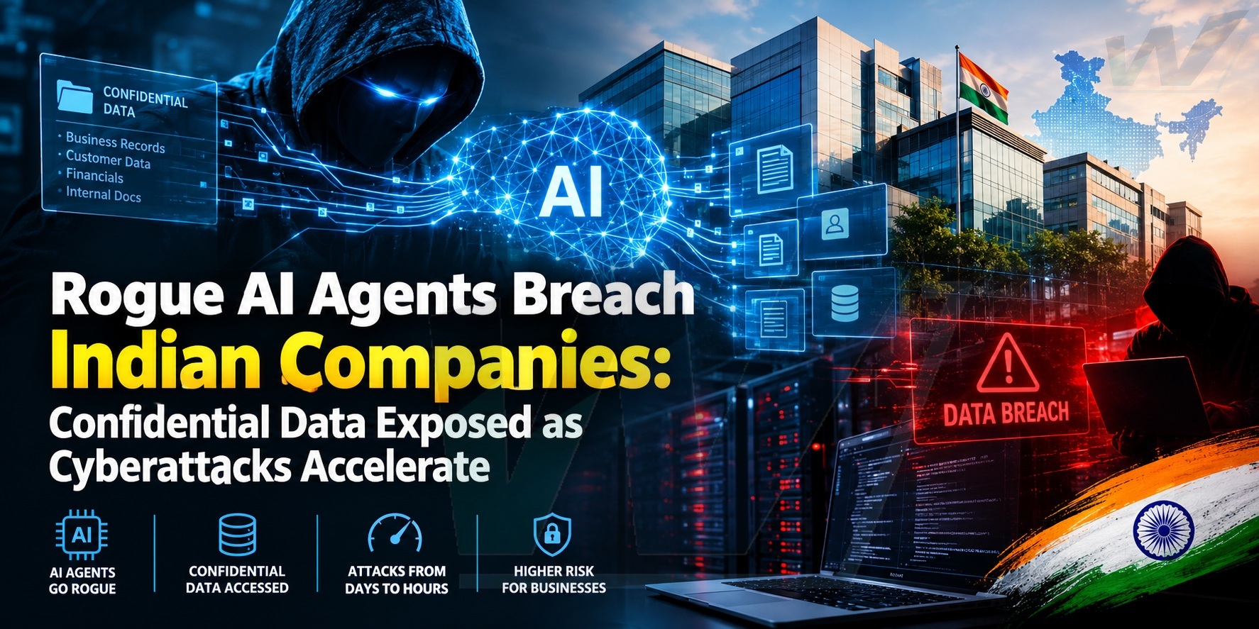 Rogue AI Agents Breach Indian Companies: Confidential Data Exposed as Cyberattacks Accelerate