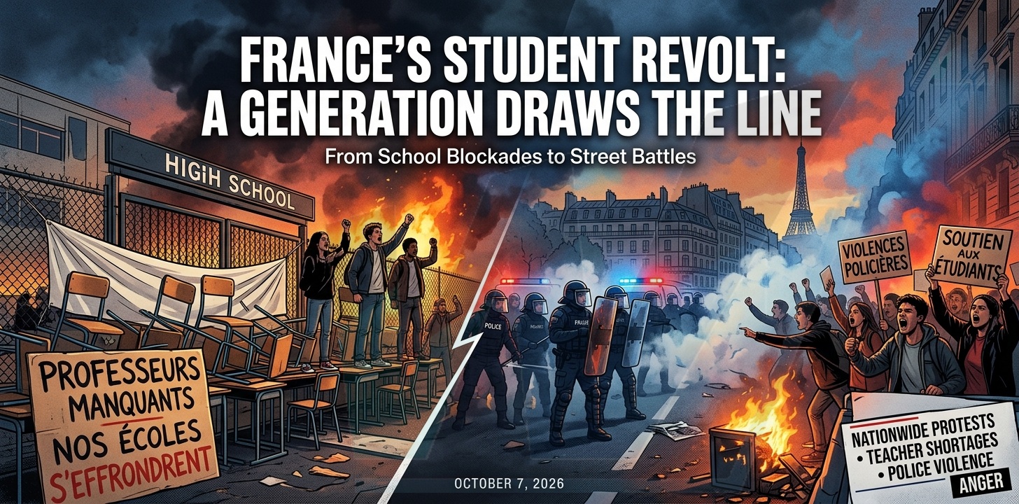 France’s Student Revolt: A Generation Draws the Line