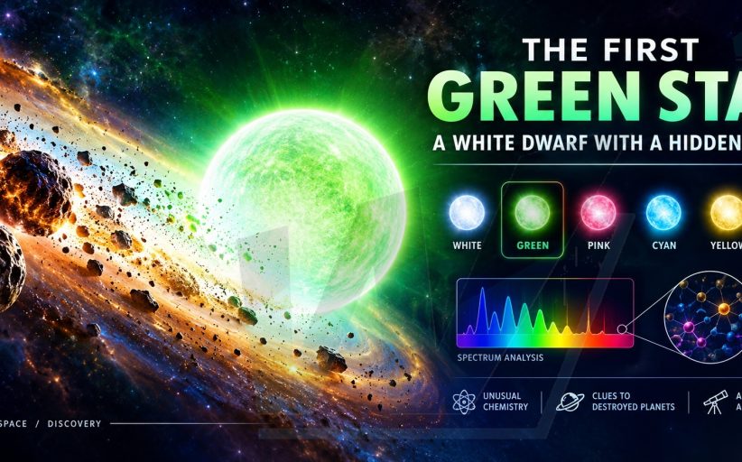 Astronomers Discover First Green Star: What Makes This White Dwarf So Unusual?